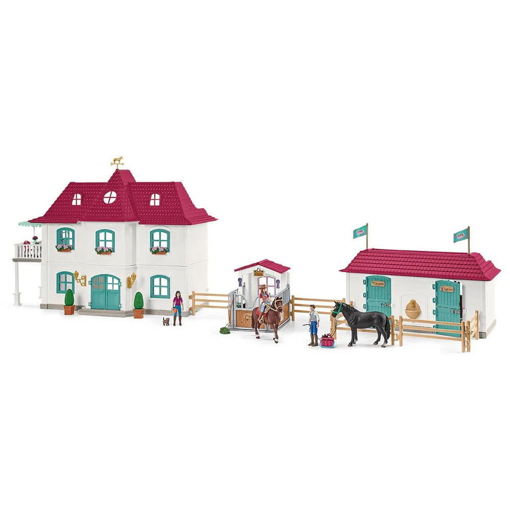 Schleich Kids/Children Play Toy Horse Club Lakeside Country House/Stable Set 5y+ — image 5