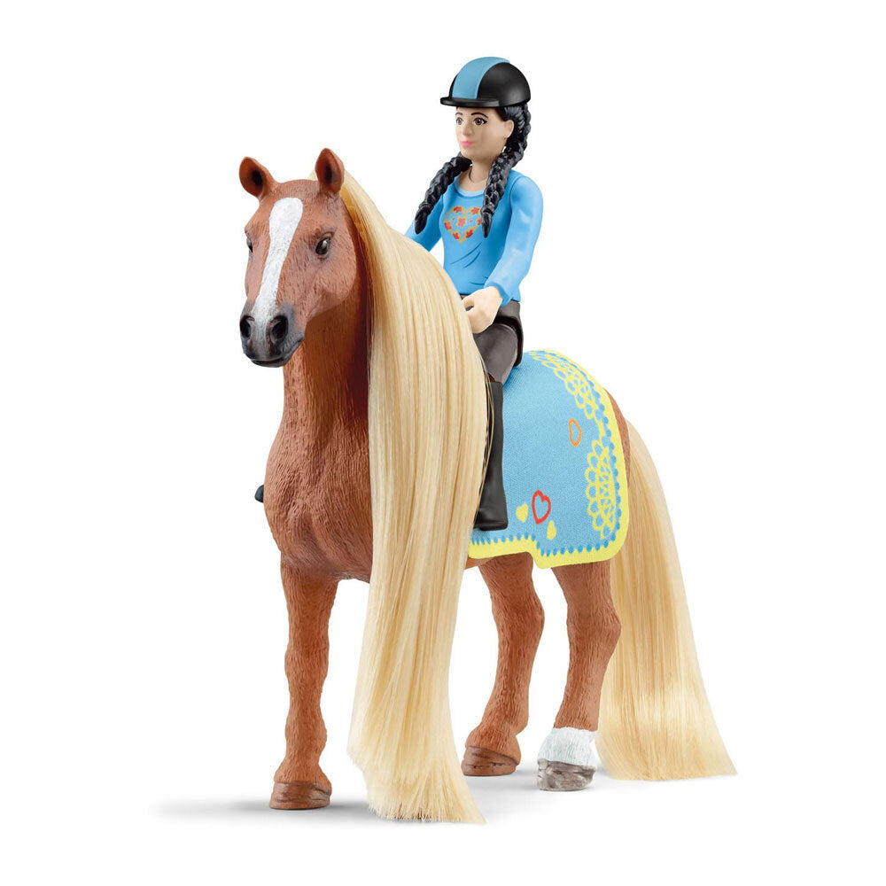 Schleich Kim & Caramelo Horse Action Figure Kids Toy Play Starter Set 3-8y (17 Pieces) — image 3