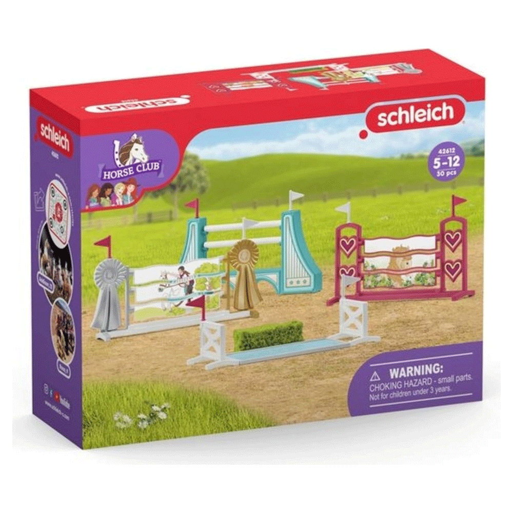 Schleich Horse Obstacle Course Accessories Kids/Children Toy Set 5-12y (30 Pieces) — image 2