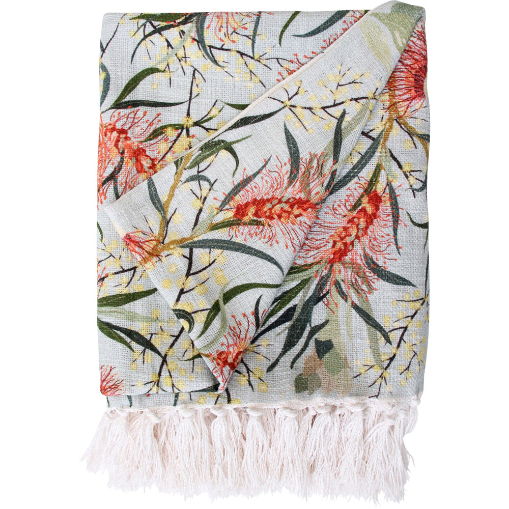 LVD Throw Gumflower Soft Decorative Cozy Bedding Home/Lounge Deco 125x150cm