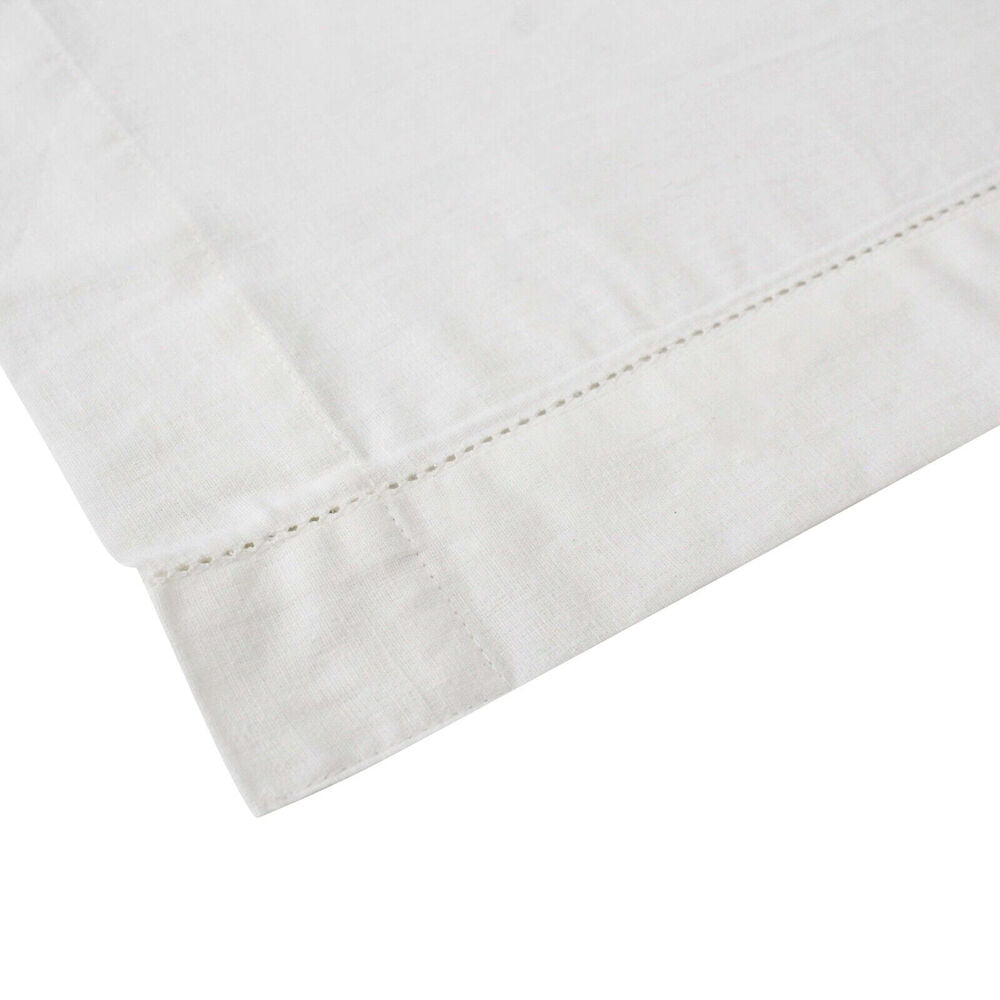 LVD 38 x 180cm Ivory Drawn Thread Cotton/Linen Dining Table Runner — image 2