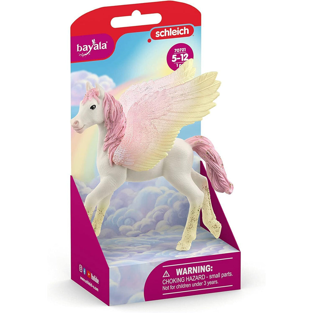 Schleich Kids/Childrens Toy Figurine Sunrise Pegasus Foal Pretend Animal 3y+