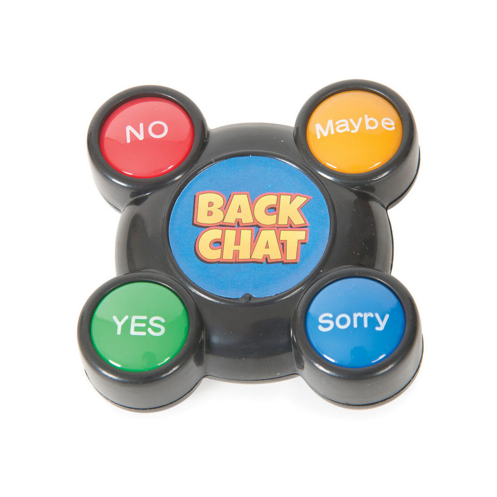 Funtime Multicoloured; Backchat Talker Fun Electronic Novelty Game
