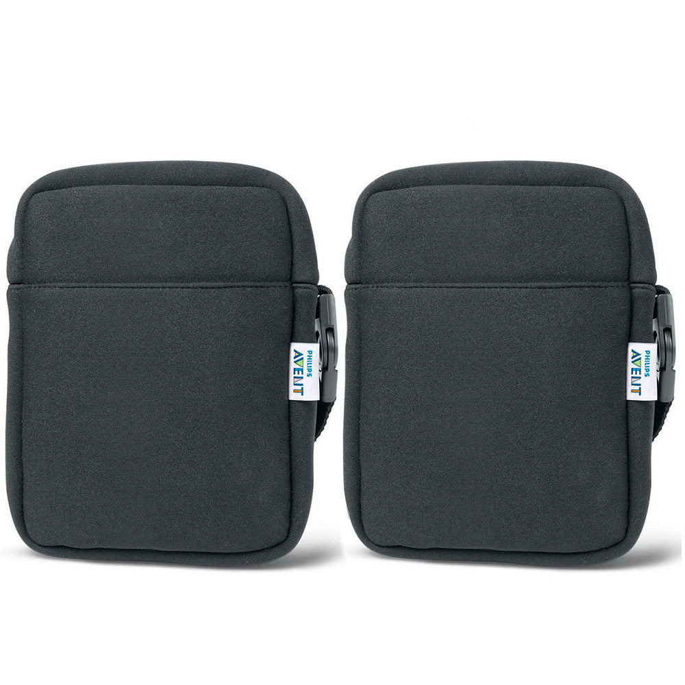 Avent Neoprene ThermaBag Black (2 Pack)