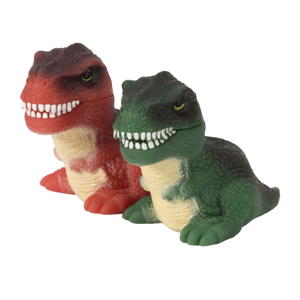Schylling Dino Bites Squeeze Roaring Kids/Children Fun Play Toy 9cm Asst 3y+ (2 Pack) — image 2