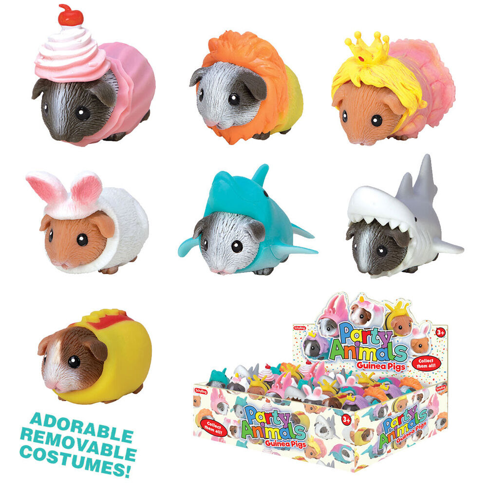 Schylling 3Y+ Party Animal Guinea Pigs in Costumes Kids Toy Assorted — image 2
