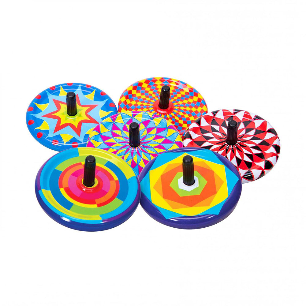 Schylling Tiny Tin Tops 6cm Classic Spinning Toy Kids/Children 4y+ Assorted