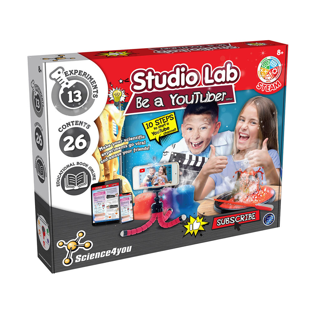 Science 4 You Be a Youtuber Kids/Children Educational Activity Stem Toys 8y+