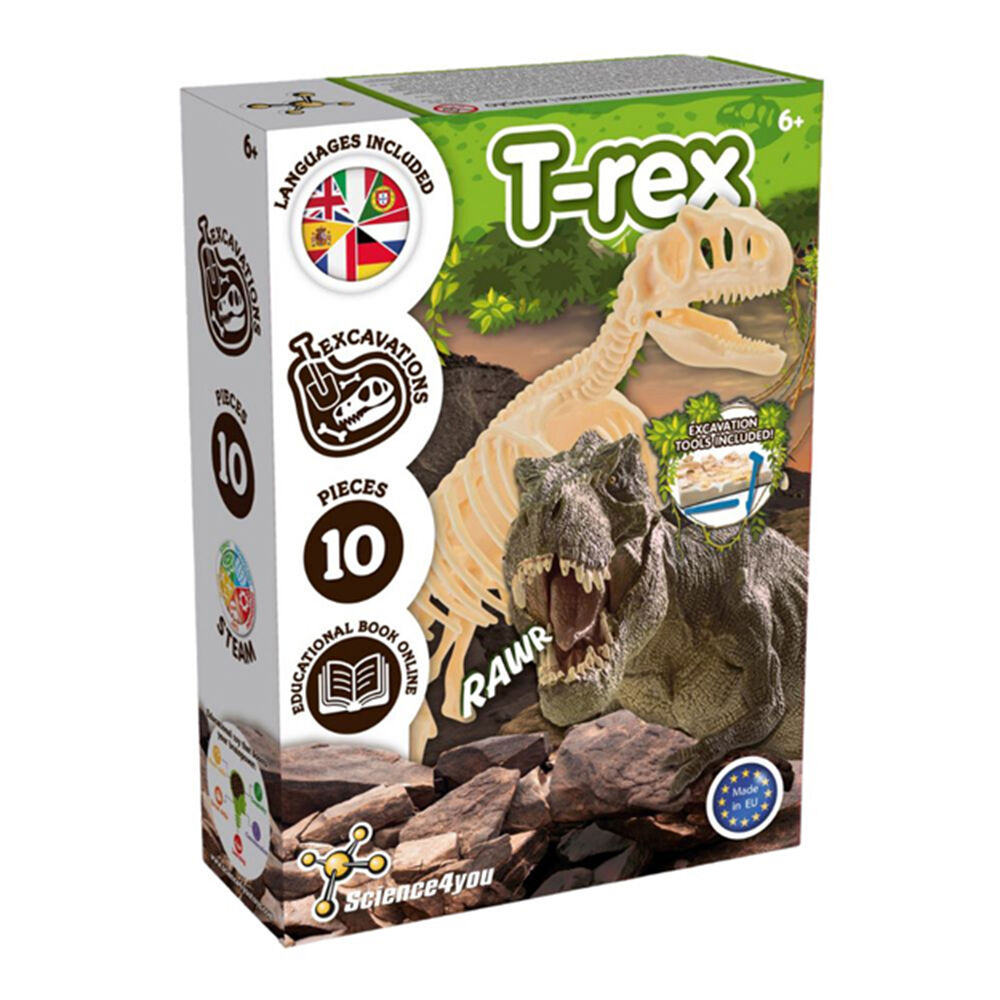 Science 4 You T-Rex Fossil Excavation Kids/Child Educational Science Kit 6y+
