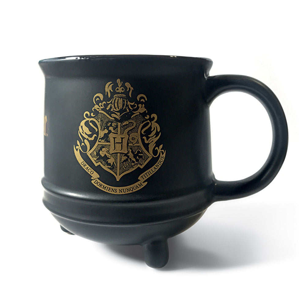 Wizarding World Harry Potter Hogwarts Crest Cauldron Ceramic Printed Tea/Coffee 285ml/10 oz Mug