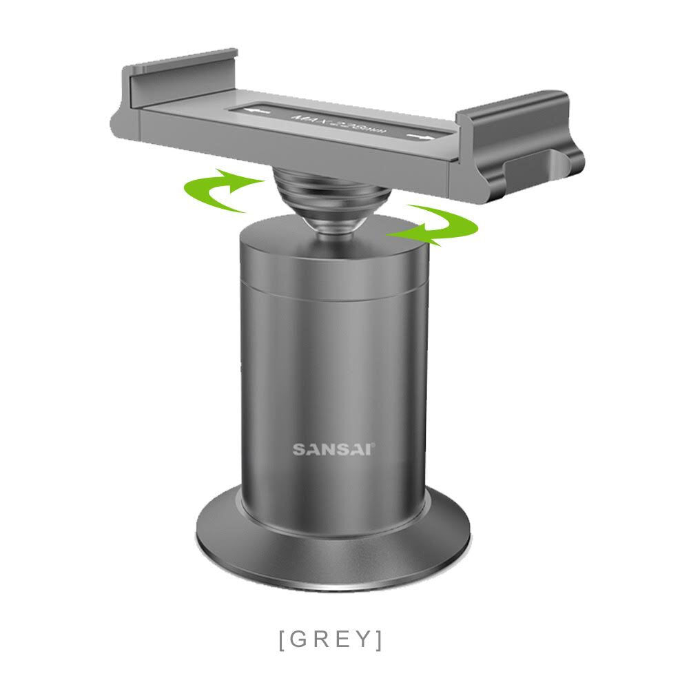 Sansai Aluminium Alloy Table Tablet & Phone Stand/Mount For 12.5-21.8cm Grey — image 2
