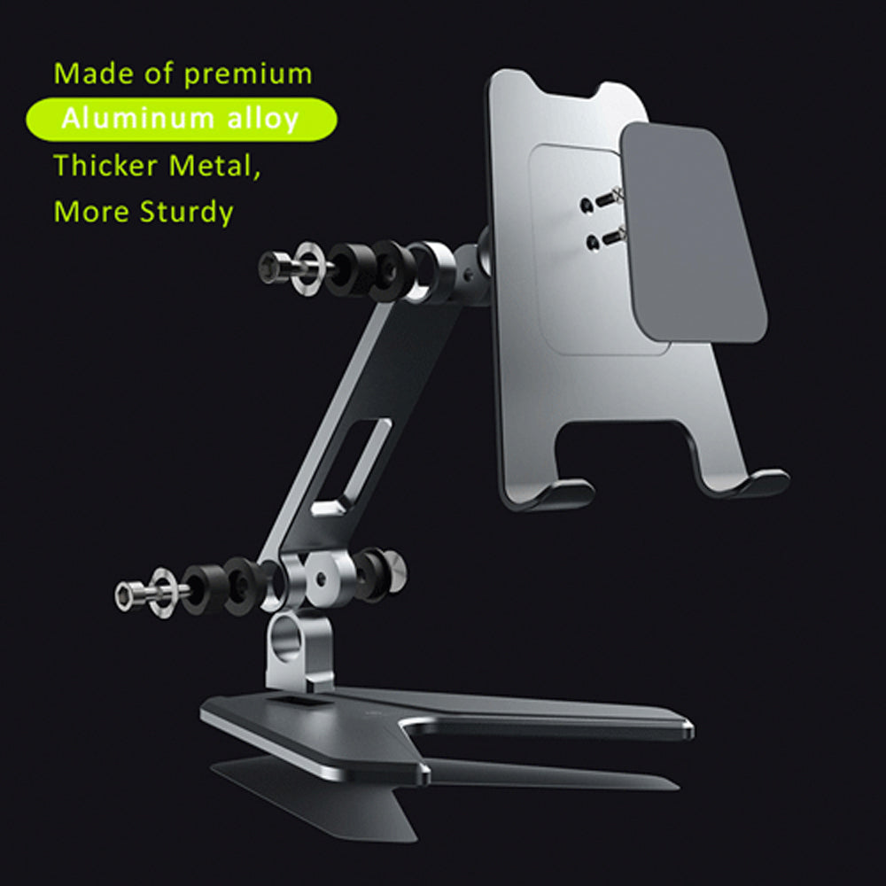 Sansai Aluminium Alloy Table Tablet & Phone Stand/Mount f/ Up to 1.5kg Grey — image 3
