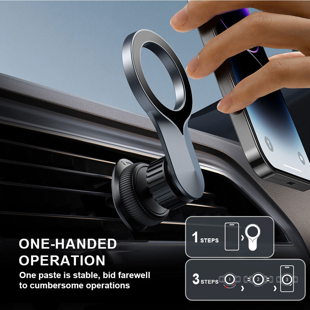 Sansai MagSafe Adjustable Car Air Vent Hands-Free Mobile Phone Holder Hook — image 2