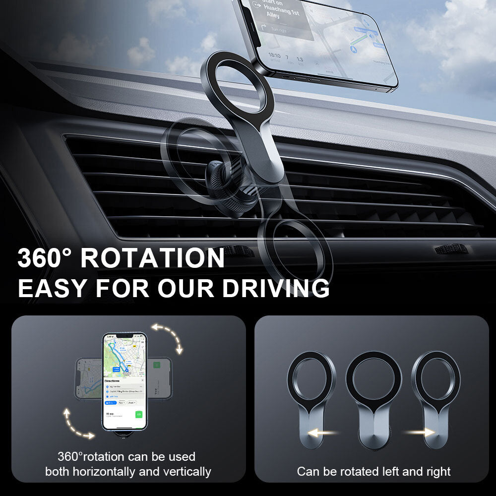 Sansai MagSafe Adjustable Car Air Vent Hands-Free Mobile Phone Holder Hook — image 3