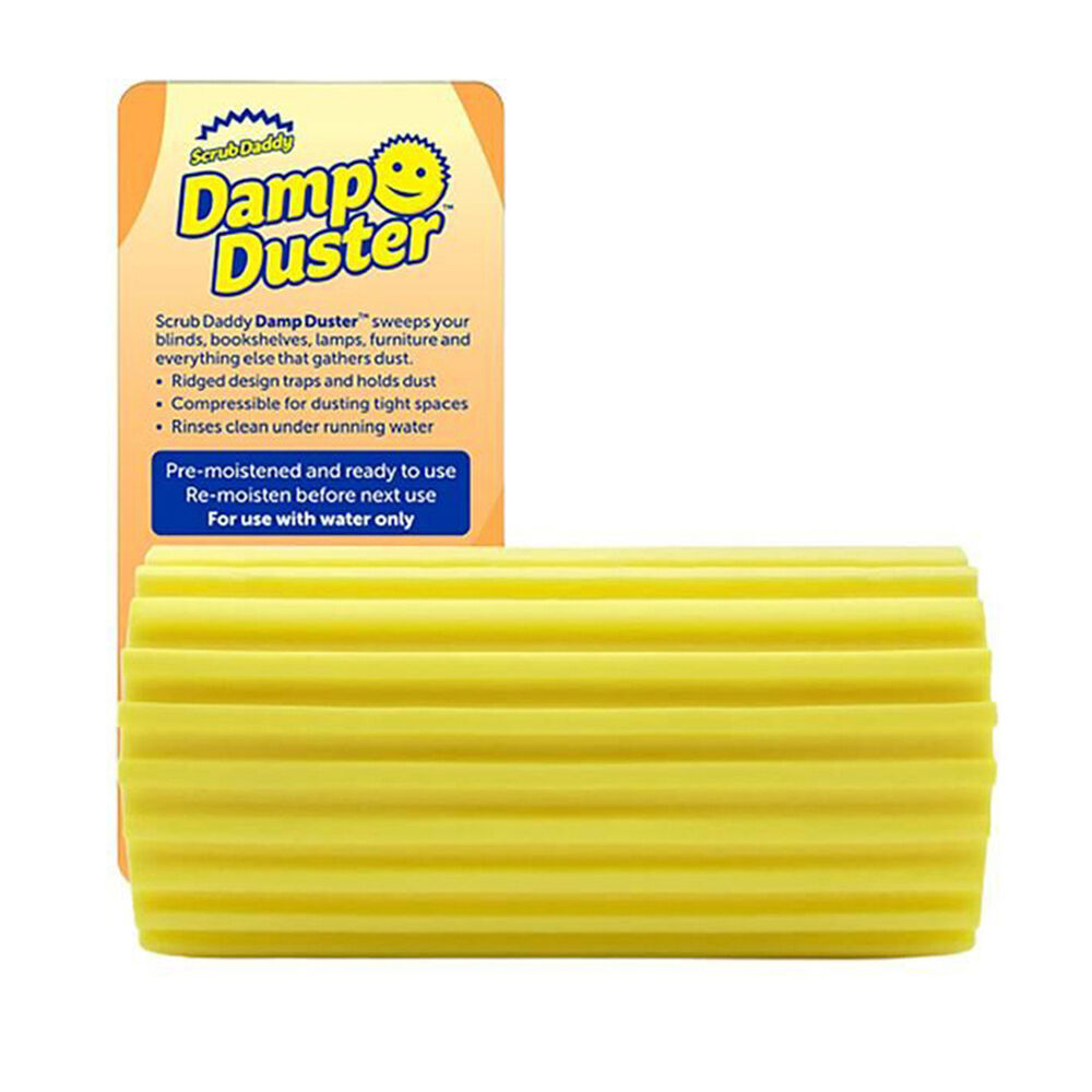 Scrub Daddy Damp Duster Sponge Yellow Durable Non-Scratch Cleaning Tool (12 Pack) — image 2