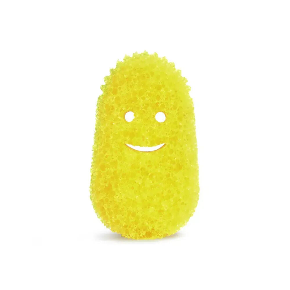 Dish Daddy 2pc Dish Daddy Scrubbing Head Sponge Cleaner Refill Replacement Yellow (8 Pack) — image 5