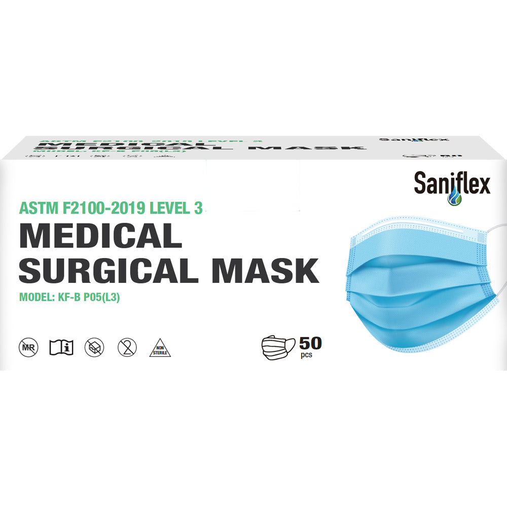 Saniflex Saniflex Disposable Medical Mask Level 3 Home Work Office PPE