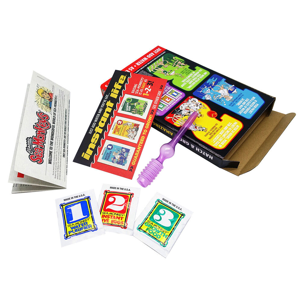 The Original Sea-Monkeys Dragon-i Toys Classic Sea-Monkeys Educational Science Toy 15.24x22.86cm 6y+ — image 3