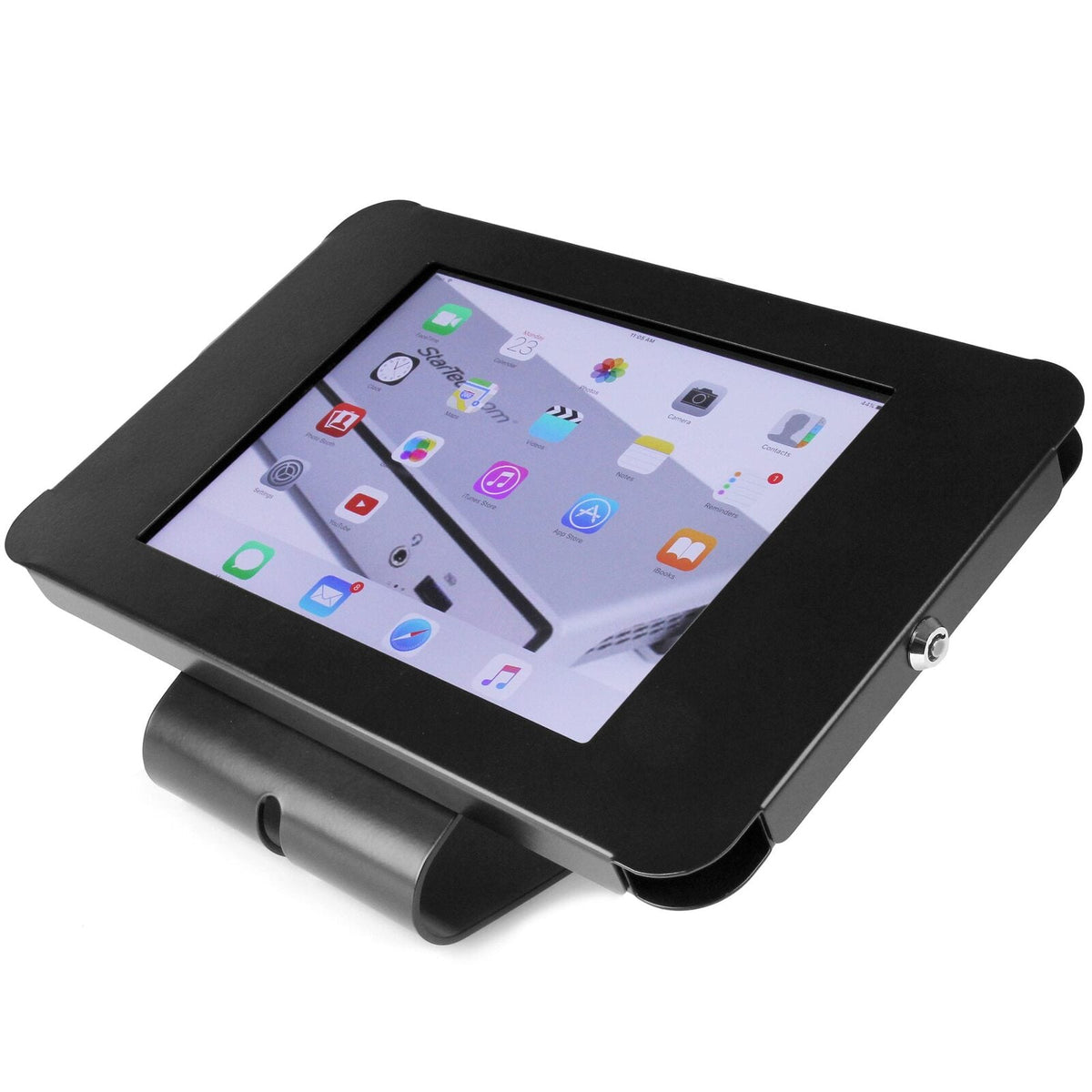 Star Tech Lockable Tablet Desk/Table/Wall Steel Mount TAA for iPad/9.7in Display — image 4