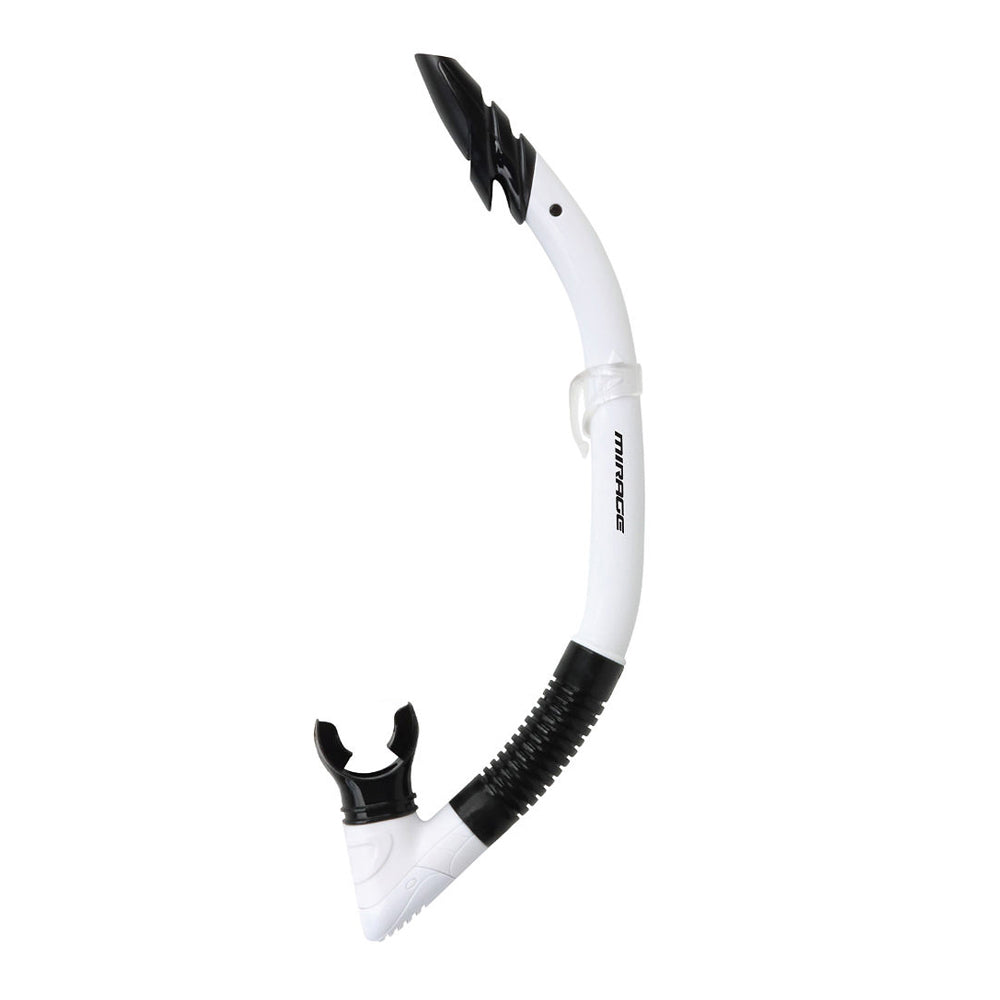 Mirage Phantom Silicone Mask and Snorkel Underwater Swimming Set Adult White — image 4