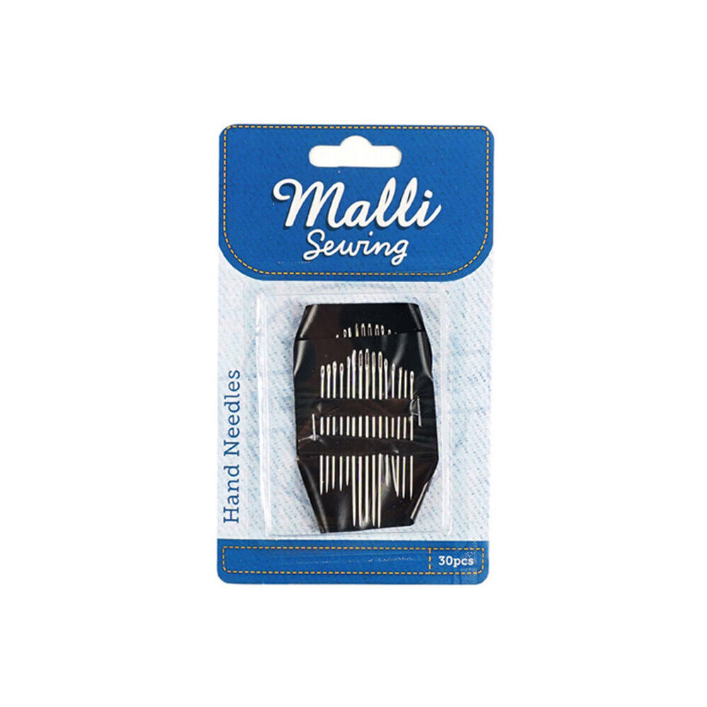 Malli 30pc Malli Sewing Metal Sewing/Tailoring Hand Needles Silver Assorted Sizes (6 Pack) — image 2