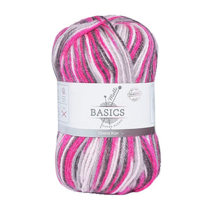 Malli 100g Super Blend Basic Poly/Acrylic Cherry Ripe Multi Colour Yarn
