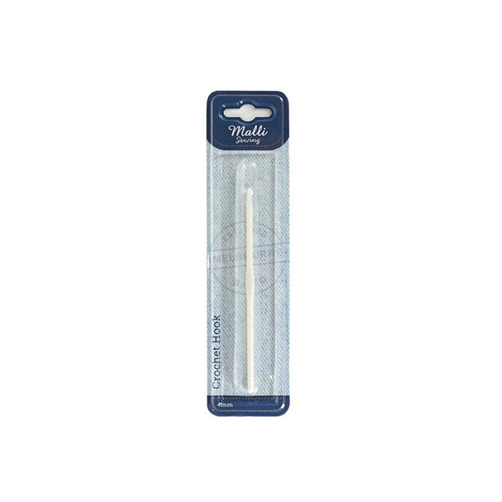 Malli Plastic Crochet Hook/Needle Yarn Crafting/Knitting Tool 4mm White (6 Pack) — image 2