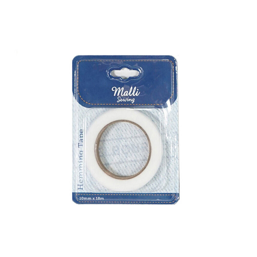 Malli Sewing Hemming DIY Adhesive Sewing Fastening Tape x Assorted — 10mm 18m