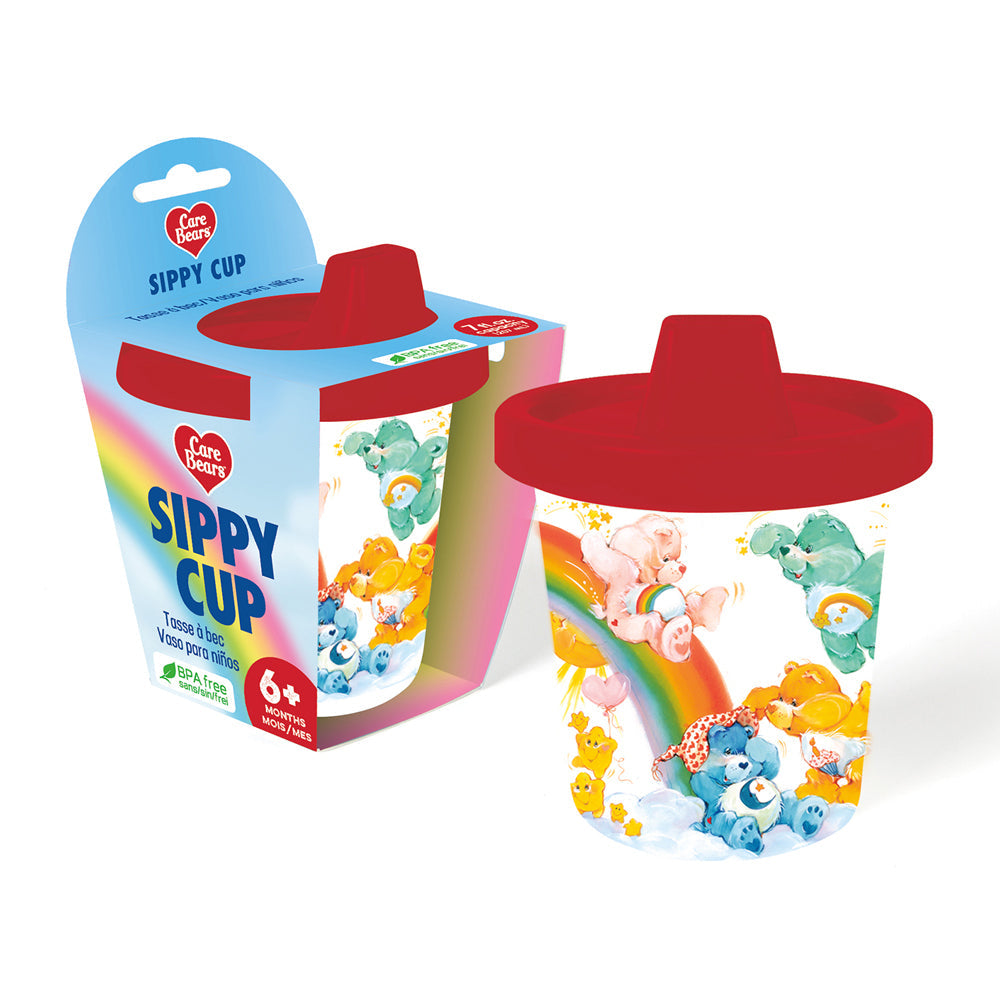 Gamago Care Bears 207ml Sippy Cup Baby/Toddler Water/Milk Drinkware Mug 6m+ (2 Pack) — image 2