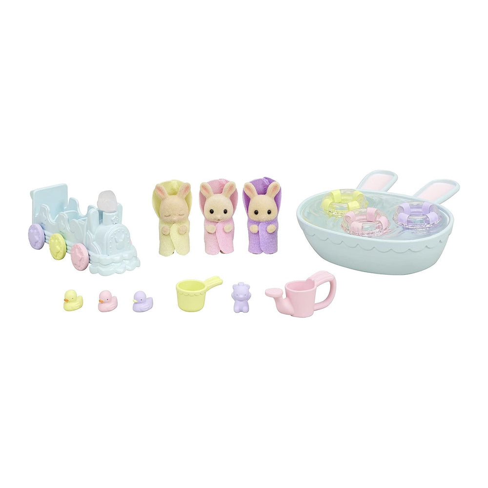 Sylvanian Families Triplets Baby Bathtime Set Kids/Children's Playset Toy 3y+ — image 2