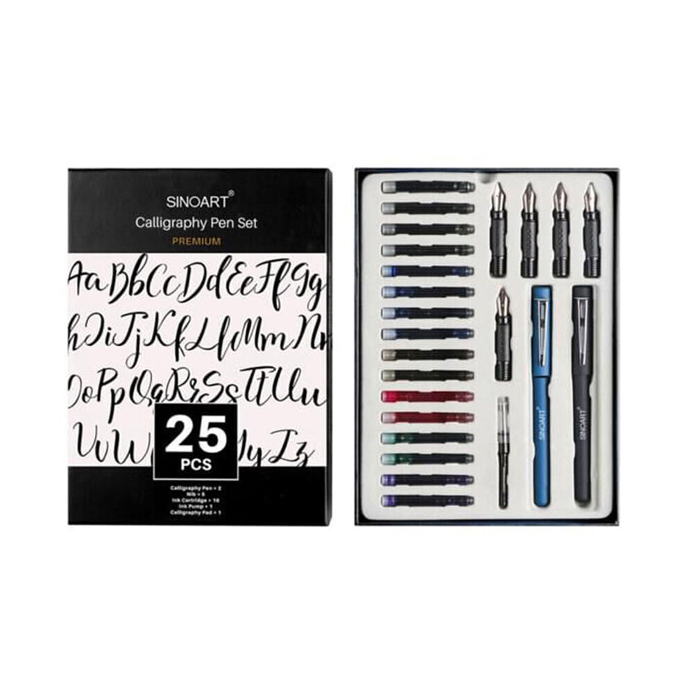 Sinoart Comprehensive Calligraphy Premium Writing Set Gift Box (25 Pieces)