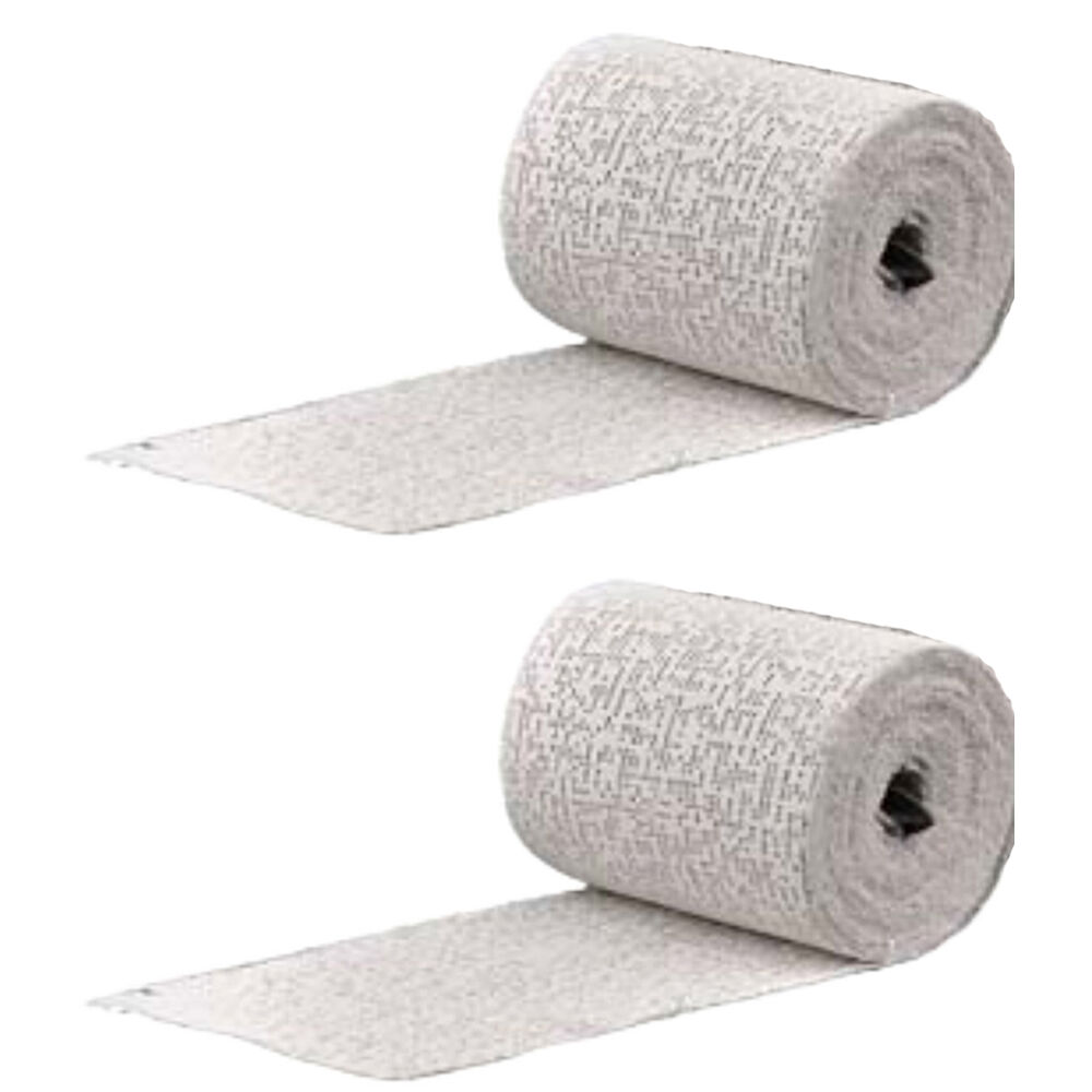 Sinoart Plaster Cloth Wrap Modelling Bandage Roll 30x457cm 12x180inch (2 Pack)