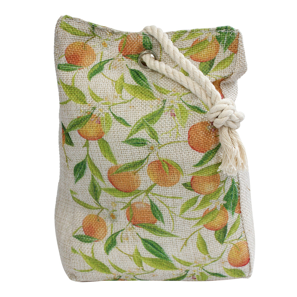 LVD Citrus Blossom 19cm Doorstop Home Room/Office Weighted Heavy Door Stopper Beige