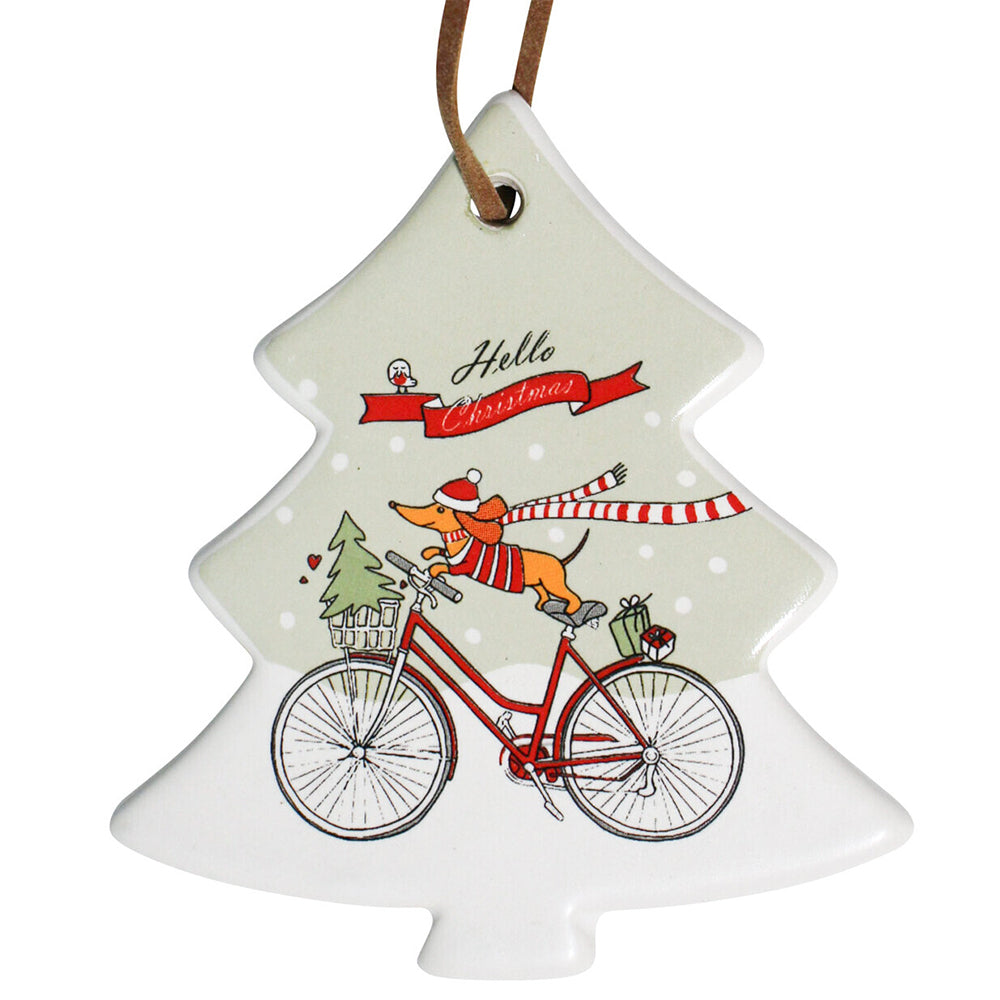 LVD Hanging Tree Christmas Bike Decorative Sculpture Ornament Home/Lounge Decor