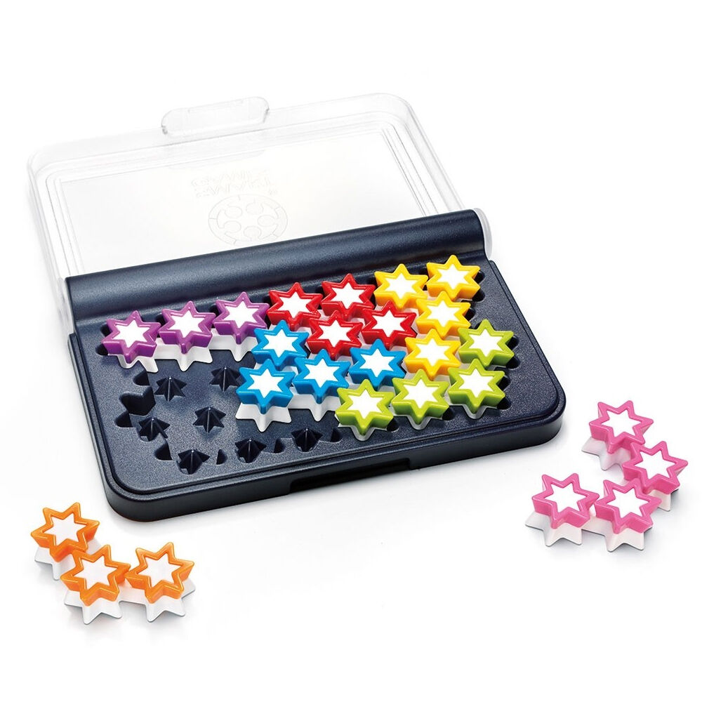 Smart Games IQ Stars 1 Player Puzzle Logic Brain Game Board Kids/Adults 6y+
