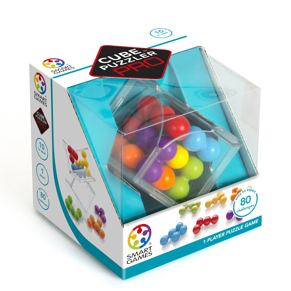 Smart Games Cube Puzzler Pro Kids/Children Fun Play Toy Puzzle Stack Game 10y+