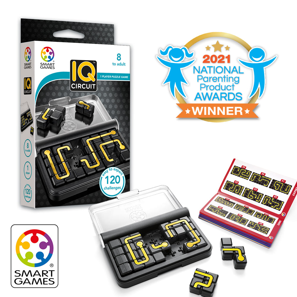 Smart Games IQ Circuit 1 Player Fun Puzzle Logic Brain Game Board Kids/Adult 8y+ — image 2