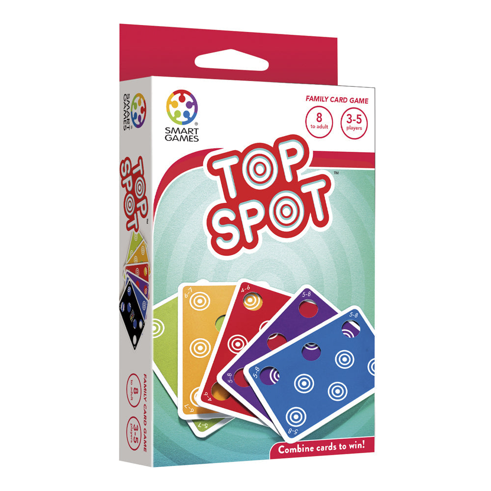 Smart Games Top Spot 3-5 Players Kids/Children Family Fun Card Strategy Game 8y+