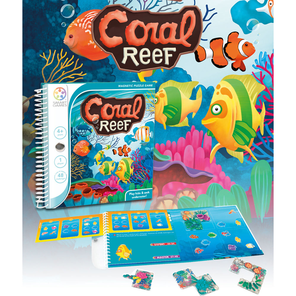 Smart Games Coral Reef Magnetic Kids/Children Fun Play Puzzle Travel Game 4y+ — image 3