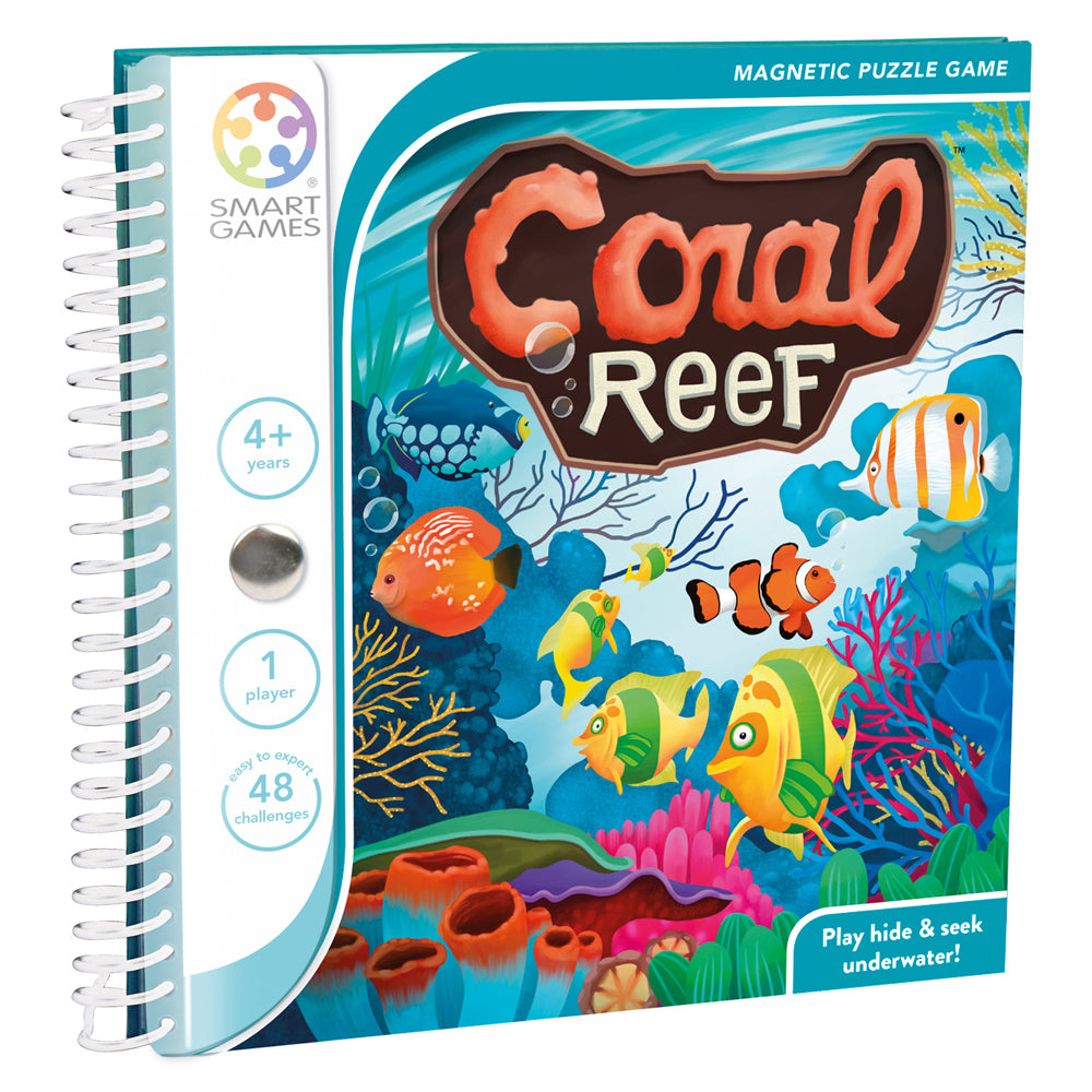 Smart Games Coral Reef Magnetic Kids/Children Fun Play Puzzle Travel Game 4y+