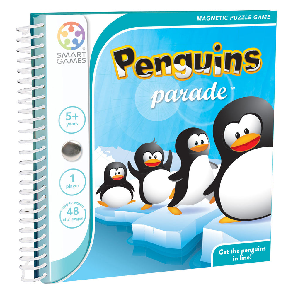 Smart Games Penguins Parade Magnetic Kids/Children Fun Play Puzzle Game 5y+