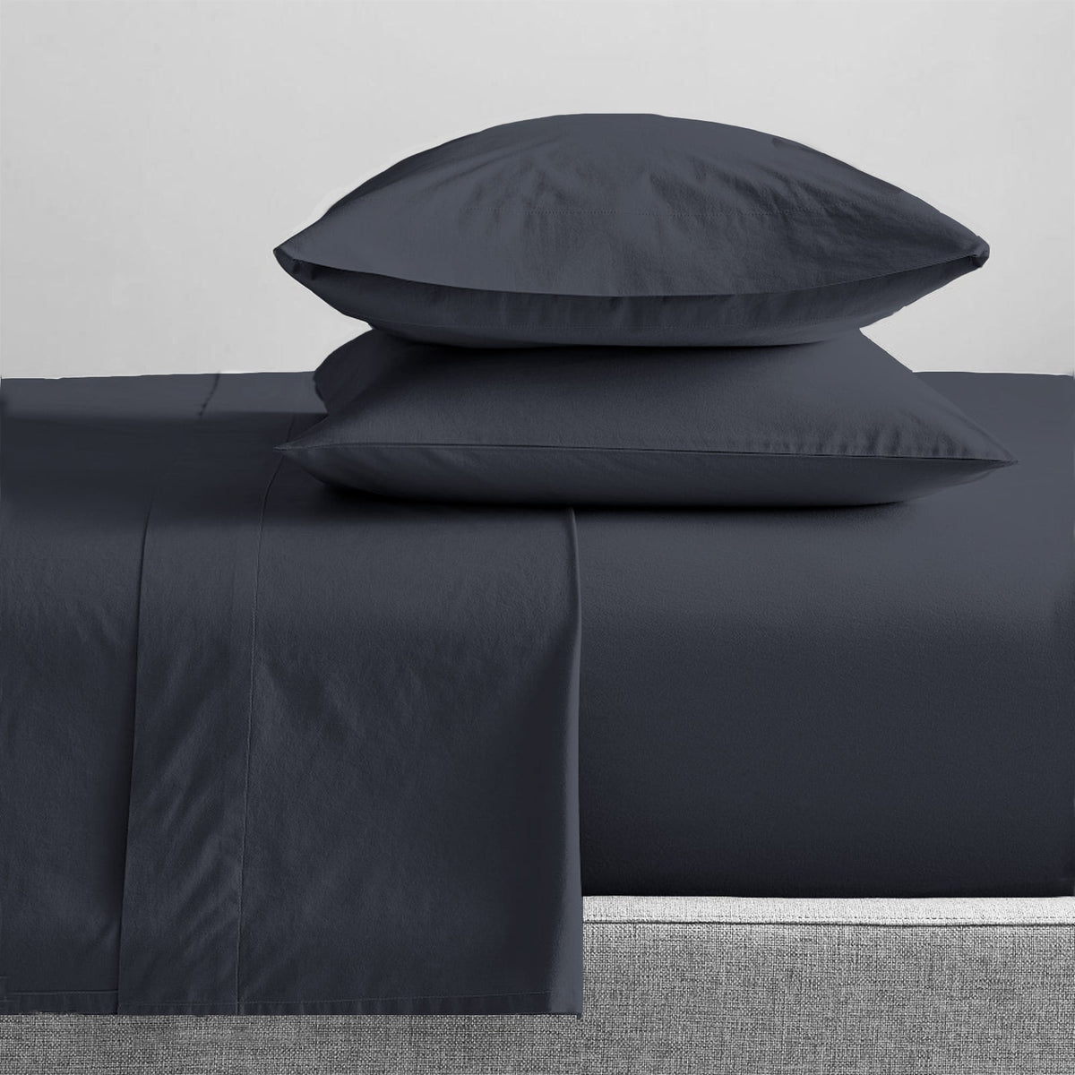 Renee Taylor Bed Sheet Set 300TC Organic Cotton Home Bedding Turbulence — King