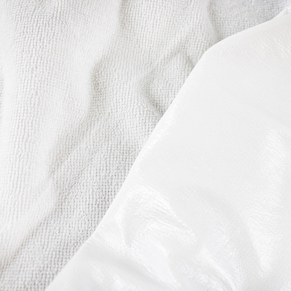Renee Taylor Super King Bed Premium Waterproof Mattress Protector Cover White