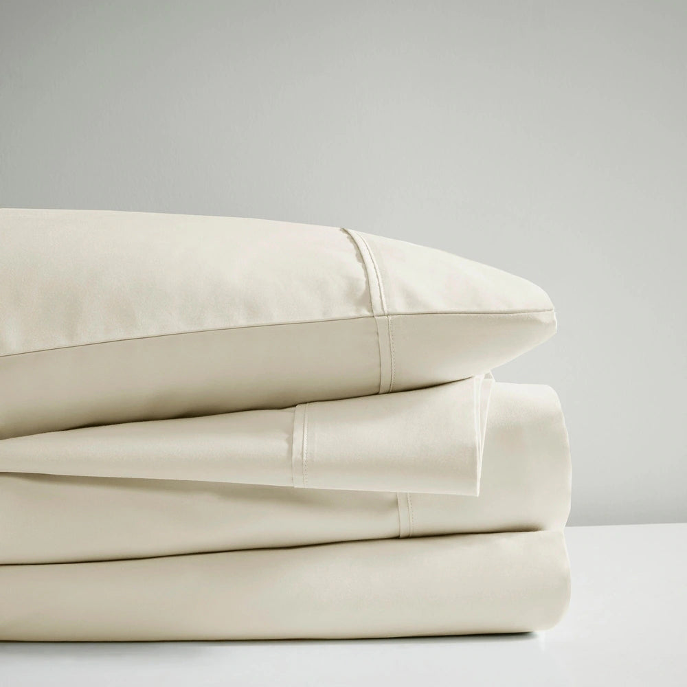 Renee Taylor Tencel Lyocell Fibre Cotton Sheet Set Ivory 700TC — image 3