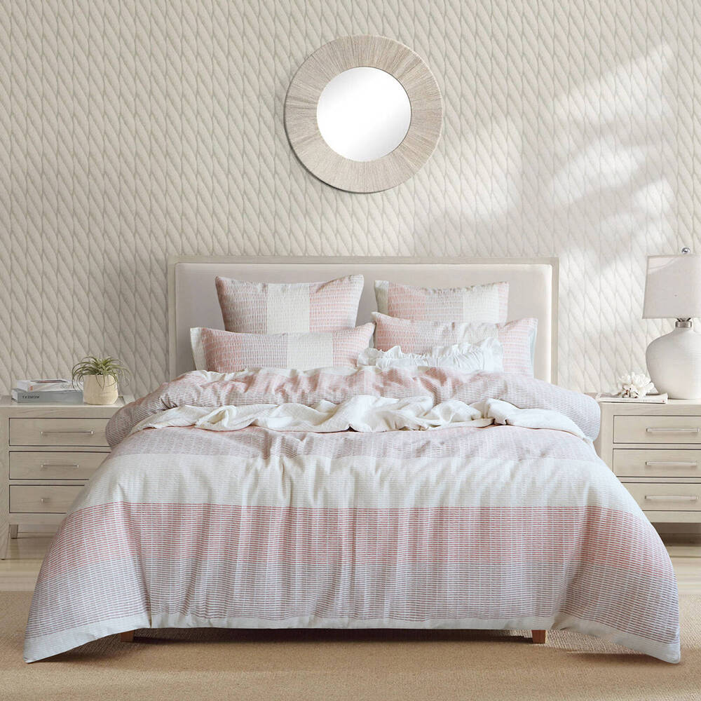 Renee Taylor Avalon Jacquard Euro Pillowcase Square Pillow Cover 65x65cm