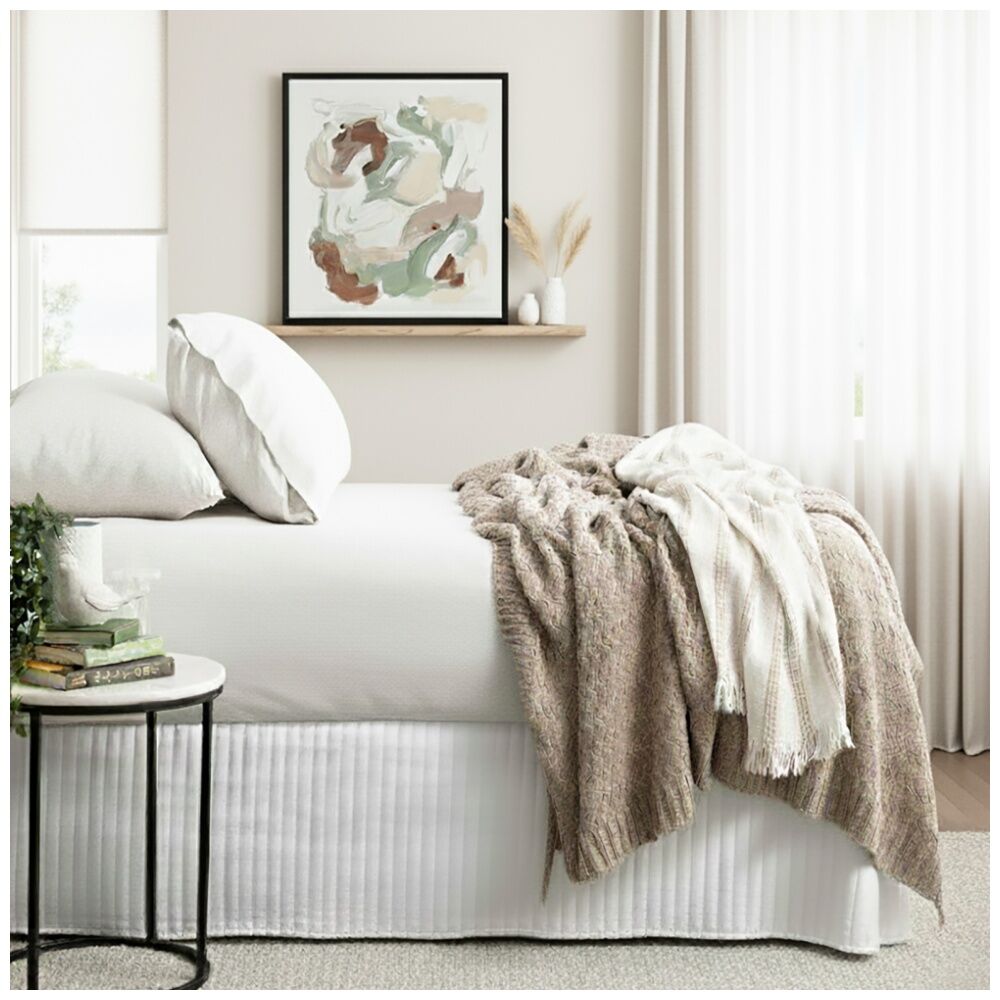 Renee Taylor Comfort T’s Organic Jersey Fitted Pillowcase Ecru — image 2