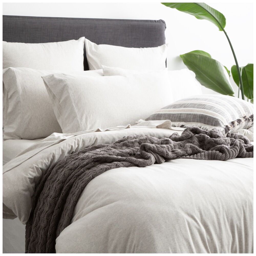 Renee Taylor Ecru Comfort T’s Organic Cotton Jersey European Pillowcase — image 3