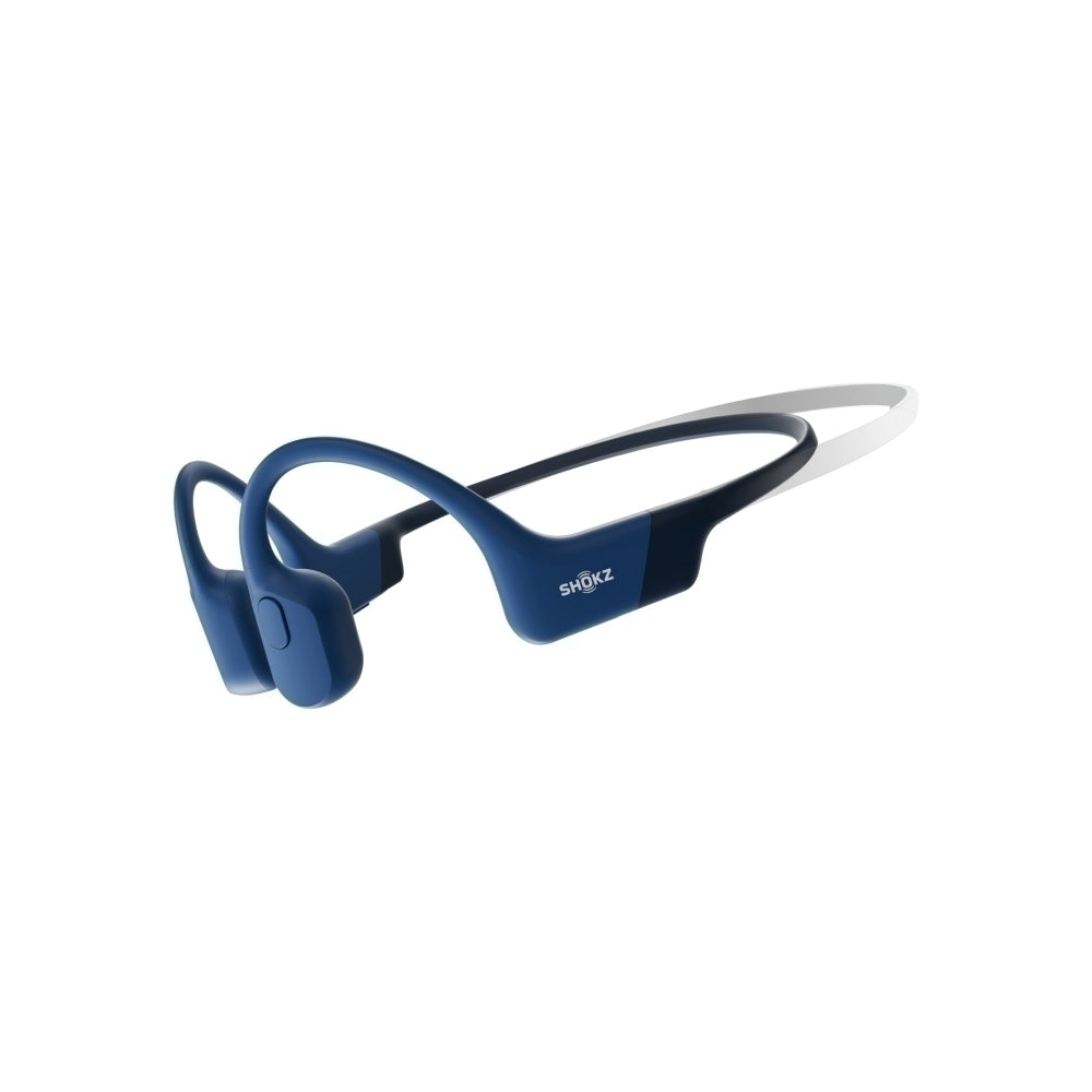 Shokz OpenRun Mini Bone Conduction Headphones Wireless Headset Waterproof — Blue