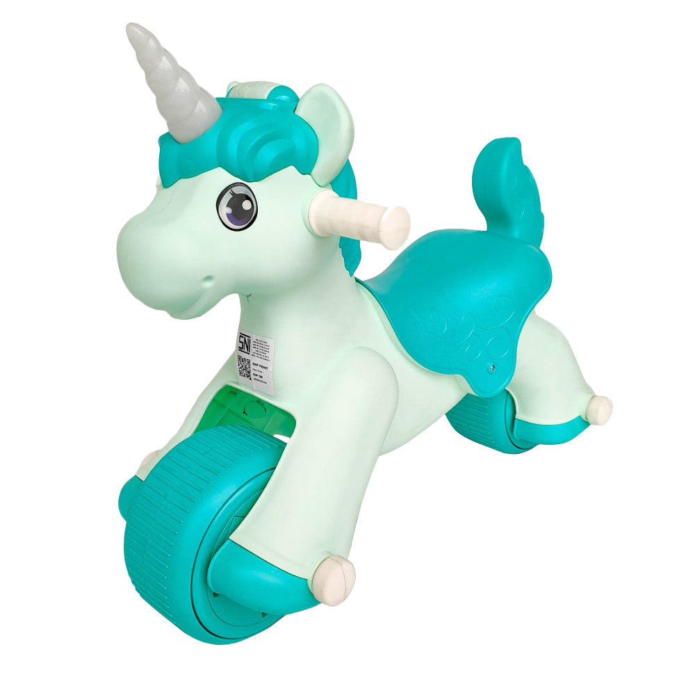 Volta Foot To Floor Kids Ride On Unicorn Push Scooter Tosca Medium Size 3+
