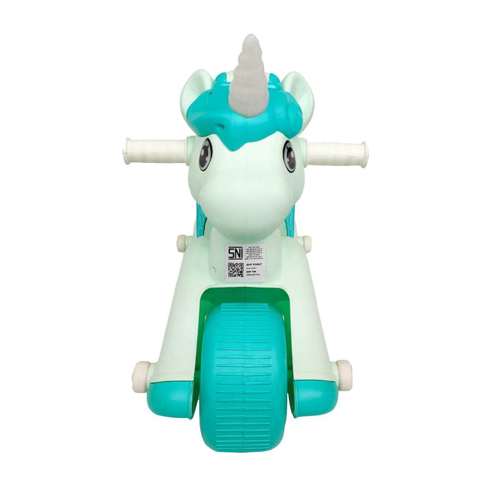 Volta Foot To Floor Kids Ride On Unicorn Push Scooter Tosca Medium Size 3+ — image 3